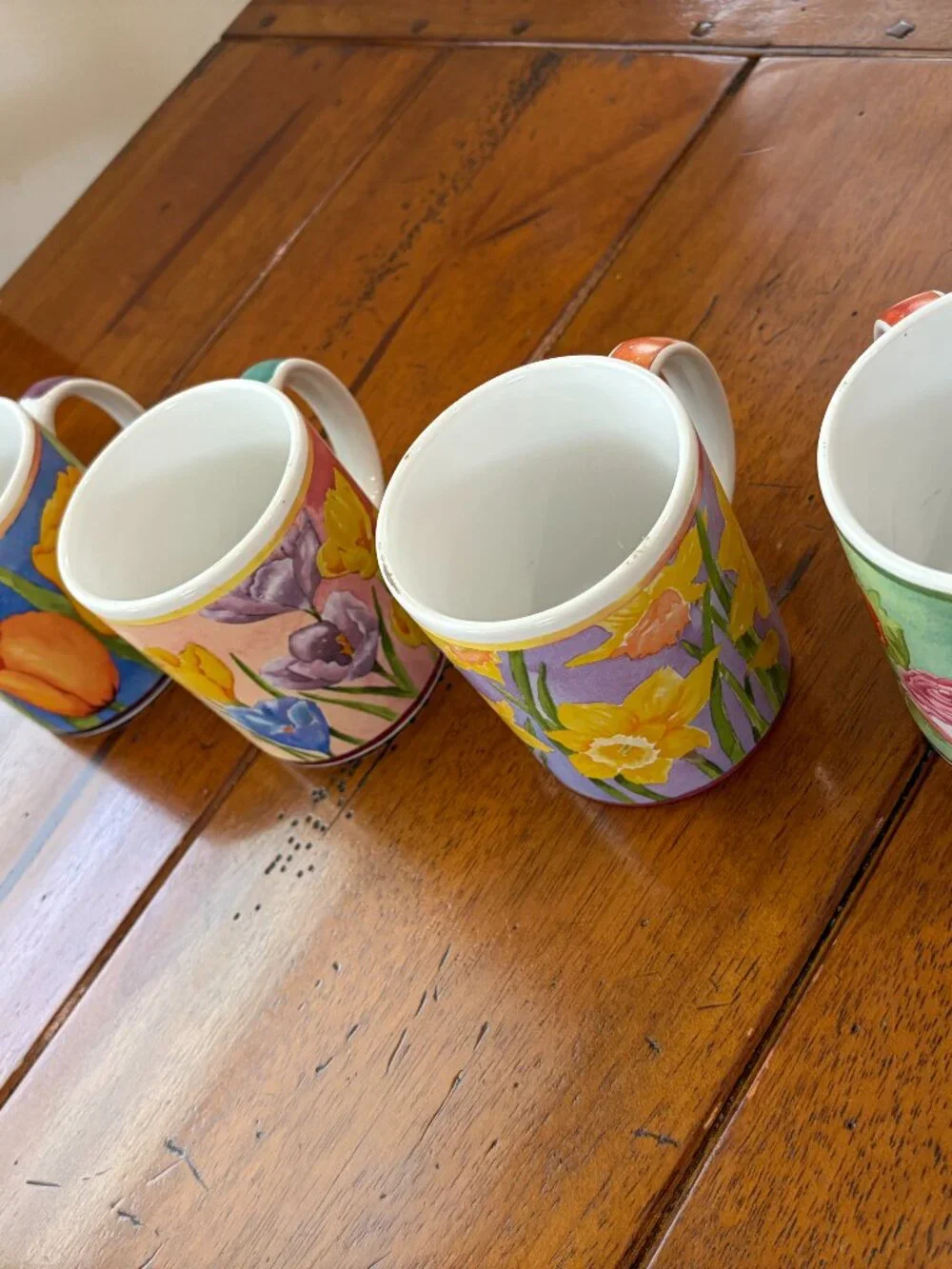 Cypress Point Trading Company Set of 4 Coffee Mugs
